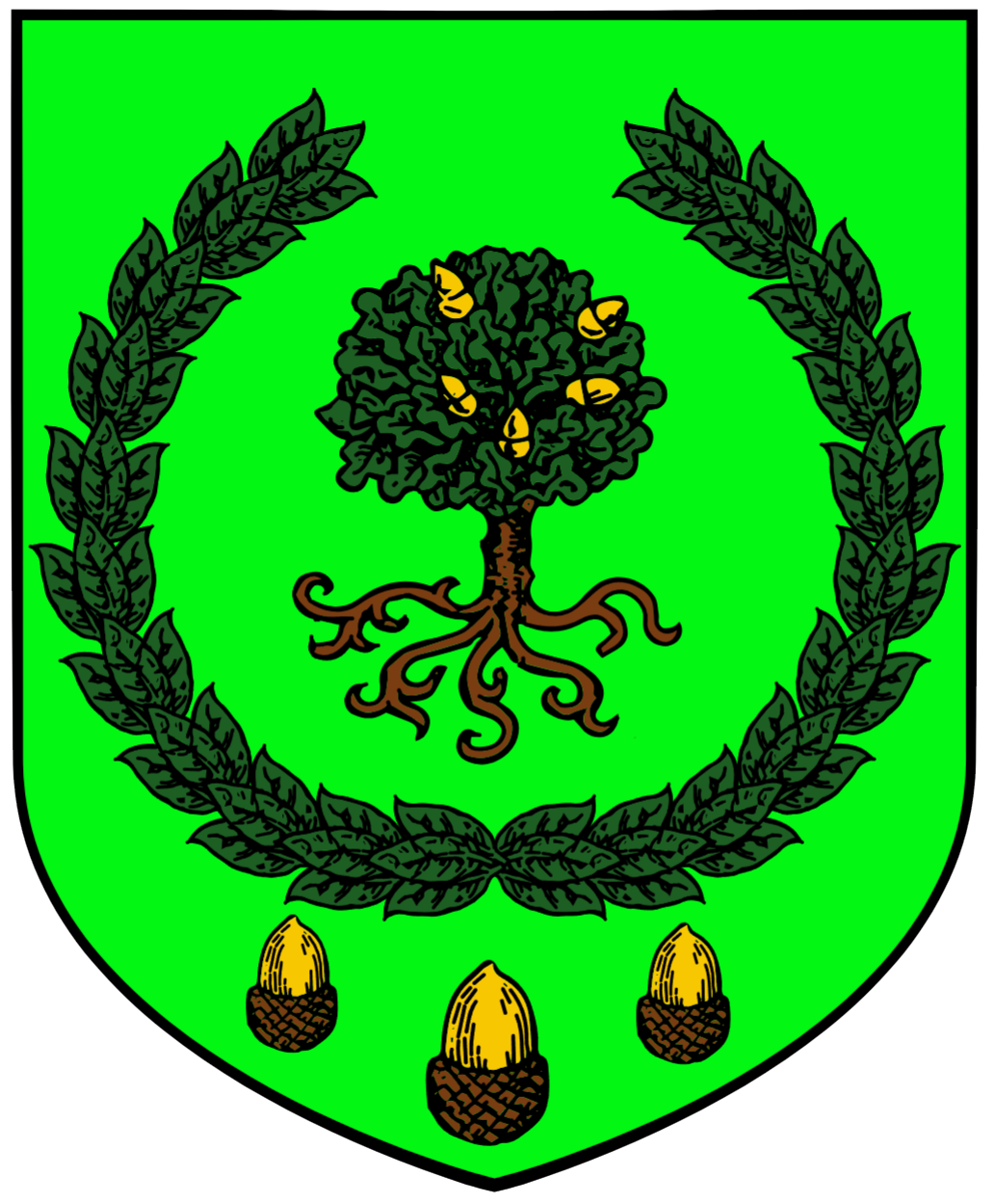 Wappen von Bronwar